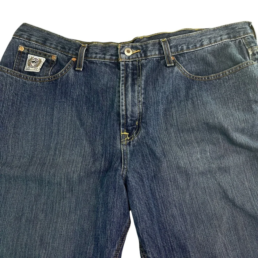 Cinch Men's Straight Leg Denim Jeans Blue Medium Wash 40x30 Style MB92834013
